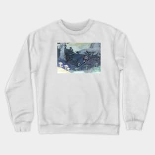 Mushroom Field Crewneck Sweatshirt